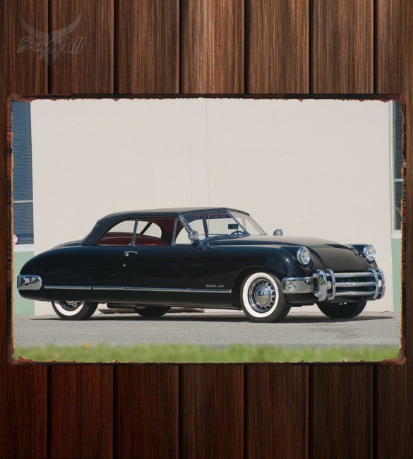 Металлическая табличка Muntz Jet Convertible 445 Металлическая табличка Muntz Jet Convertible 445